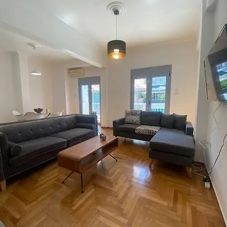 Sunny 2 Beds Spacious Fully Air Conditioned Apartment Athens